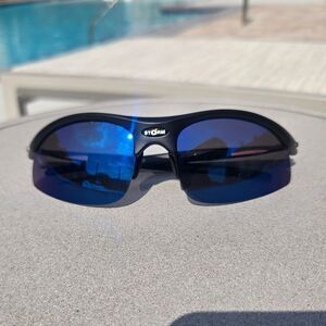 Men's Storm Polarized Sunglasses Blue Lenses